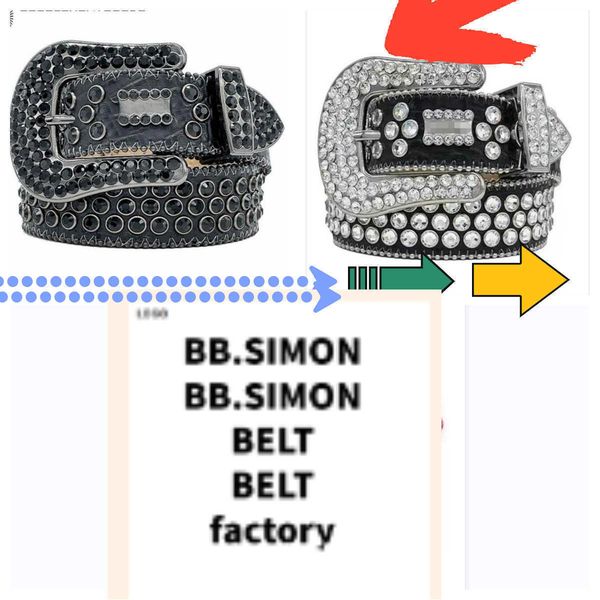 designer belt bb belt simon mens belt for women shiny diamond belts black on black blue white multicolour with bling rhinestones as gift4441, Black;brown